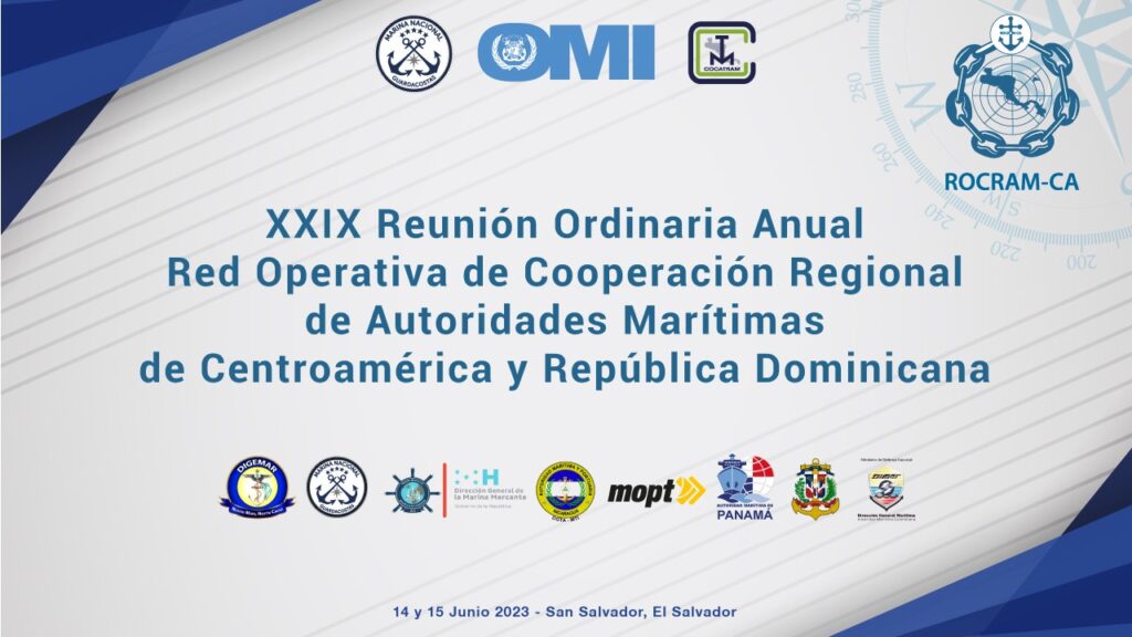 OMI y COCATRAM realizan Seminario Taller y XXIX Reunión ordinaria para las Autoridades Marítimas de la ROCRAM-CA